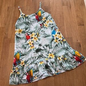 Hinalea 6 Sleeveless Ruffle Hem Hawaiian Dress USA Made